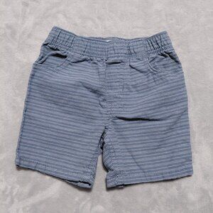 18M Spring Summer Beach Short Striped Nautical Elastic Waist Pockets